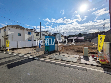 ≪現地外観≫京王線「多磨霊園」駅 徒歩14分☆全4区画の宅地分譲のご紹介!【府中市是政2丁目】/撮影日2025/11/29