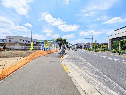 接道状況および現場風景 【小平市上水南町3丁目】/撮影日2026/05/25