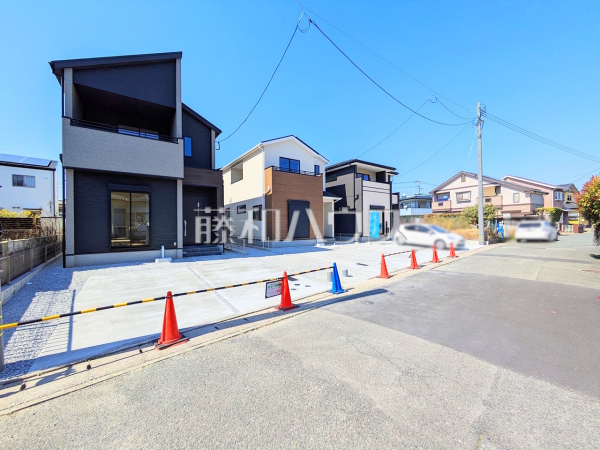 接道状況および現場風景 【福岡市東区奈多1丁目】 接道状況および現場風景 【福岡市東区奈多1丁目】