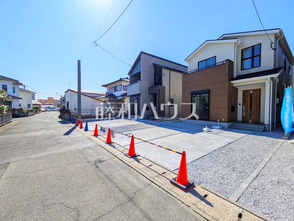 接道状況および現場風景 【福岡市東区奈多1丁目】 接道状況および現場風景 【福岡市東区奈多1丁目】