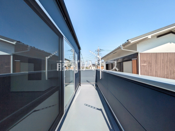 2号棟 バルコニー 【所沢市榎町】 2号棟 バルコニー 【所沢市榎町】