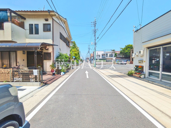 接道状況および現場風景 【名古屋市北区志賀町3丁目】 接道状況および現場風景 【名古屋市北区志賀町3丁目】