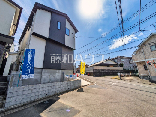 接道状況および現場風景 【八王子市大谷町】