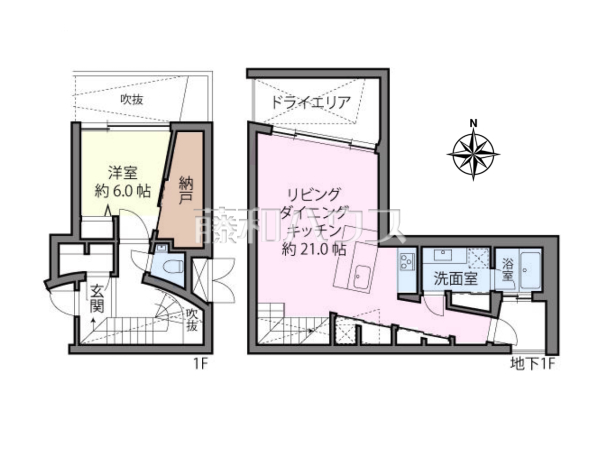 間取図 【ARCO】 間取図 【ARCO】