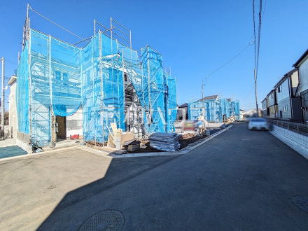 接道状況および現場風景 【東村山市久米川町2丁目】/撮影日2026/01/08