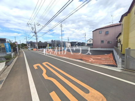 接道状況および現場風景 【東村山市久米川町2丁目】/撮影日2025/09/21