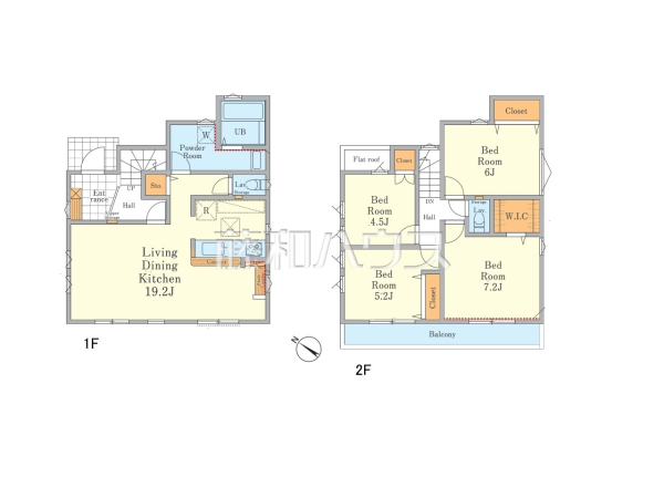 間取図 【日野市南平6丁目】全居室収納完備に加え、WICやリビング収納も備えた4LDKの間取りになります!ビルトイン食洗器や24時間換気など最新の設備も標準装備♪ 間取図 【日野市南平6丁目】全居室収納完備に加え、WICやリビング収納も備えた4LDKの間取りになります!ビルトイン食洗器や24時間換気など最新の設備も標準装備♪