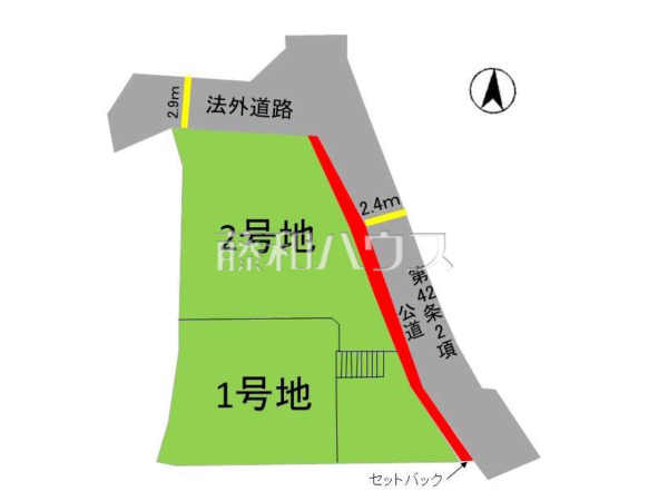 全体区画図 【福岡市城南区神松寺1丁目】 全体区画図 【福岡市城南区神松寺1丁目】