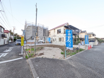 接道状況および現場風景 【小平市中島町】/撮影日2025/10/30