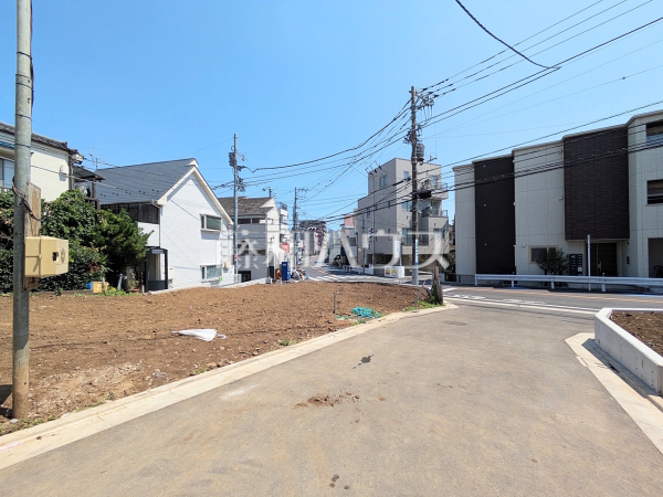 接道状況および現場風景 【板橋区中台1丁目】 接道状況および現場風景 【板橋区中台1丁目】