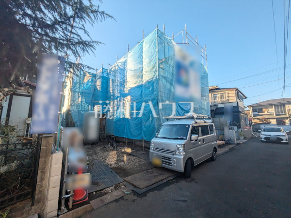 接道状況および現場風景 【八王子市散田町2丁目】 接道状況および現場風景 【八王子市散田町2丁目】