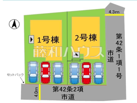 全体区画図 【福岡市早良区重留2丁目】