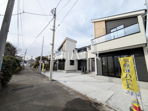 接道状況および現場風景 【調布市八雲台1丁目】