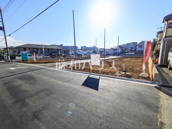 接道状況および現場風景 【東村山市栄町3丁目】 接道状況および現場風景 【東村山市栄町3丁目】