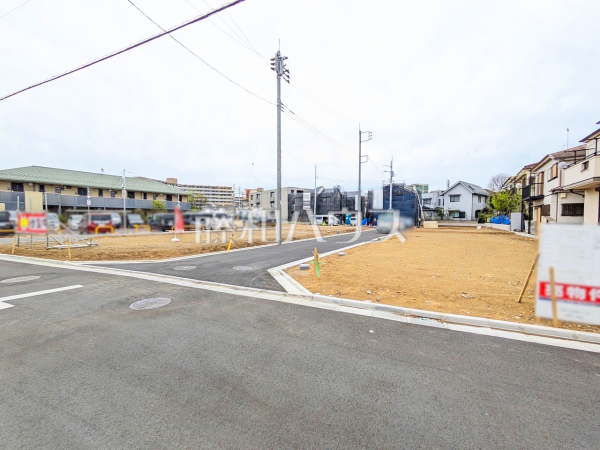 接道状況および現場風景 【東村山市栄町3丁目】 接道状況および現場風景 【東村山市栄町3丁目】