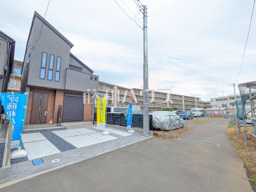 接道状況および現場風景