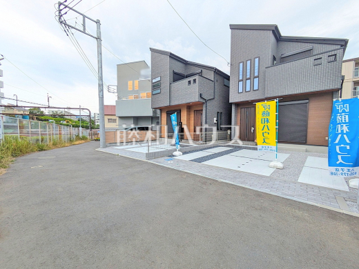 接道状況および現場風景 【八王子市緑町】