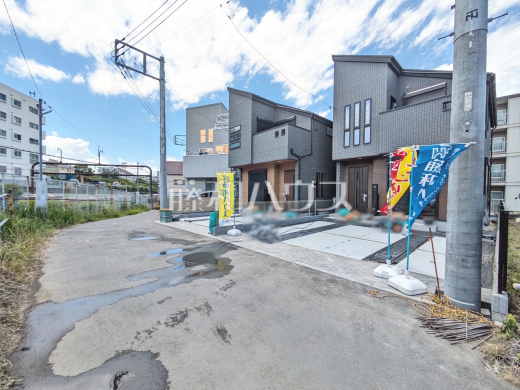 B号棟 現場風景【八王子市緑町】