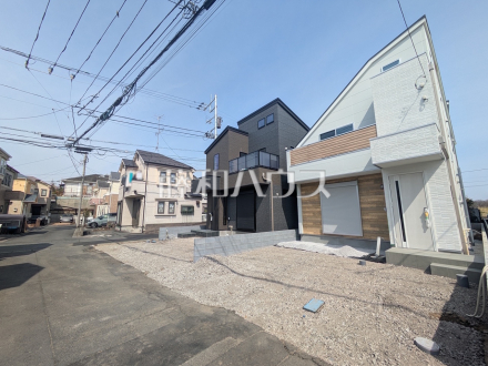 接道状況および現場風景 【日野市大字石田】/撮影日2026/03/22