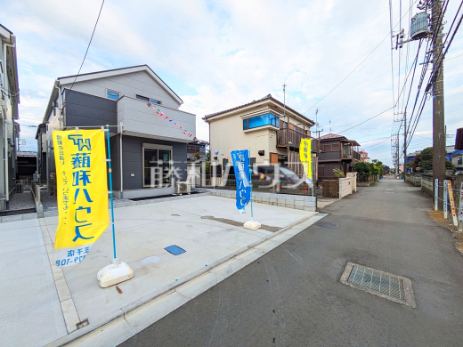 接道状況および現場風景 【八王子市大楽寺町】