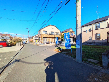 接道状況および現場風景 【小平市小川町1丁目】/撮影日2025/12/08