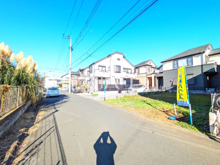 接道状況および現場風景 【小平市小川町1丁目】/撮影日2025/12/08