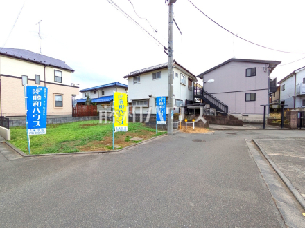 2号地 接道状況および現場風景 【小平市小川町1丁目】/撮影日2025/11/27