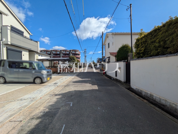 接道状況および現場風景 【名古屋市守山区小幡南2丁目】 接道状況および現場風景 【名古屋市守山区小幡南2丁目】