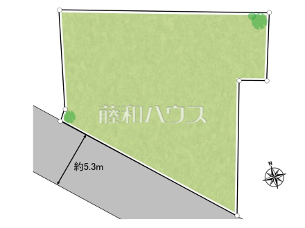 全体区画図 【杉並区永福2丁目】