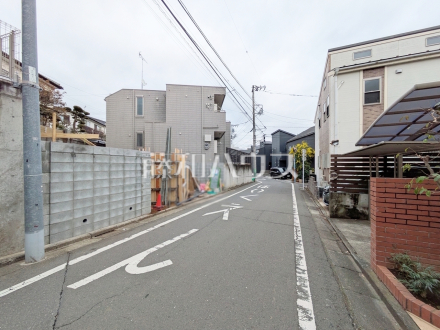 接道状況および現場風景 【杉並区永福2丁目】/撮影日2026/02/26