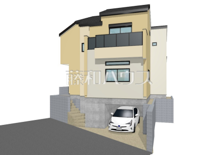 完成予想図(外観) 【杉並区永福2丁目】