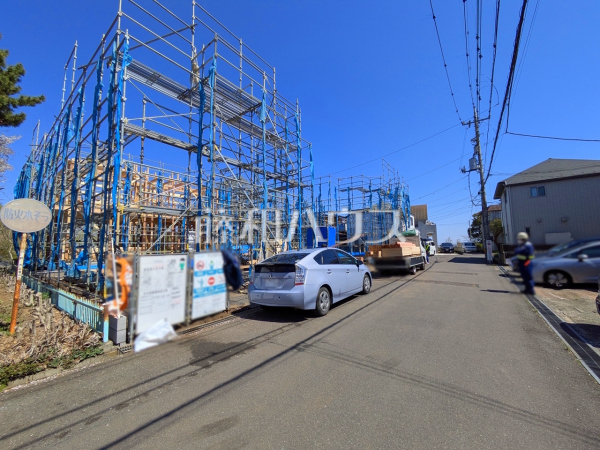 接道状況および現場風景 【日野市日野本町3丁目】 接道状況および現場風景 【日野市日野本町3丁目】