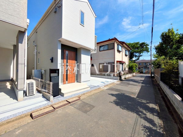 接道状況および現場風景 【練馬区平和台3丁目】 接道状況および現場風景 【練馬区平和台3丁目】