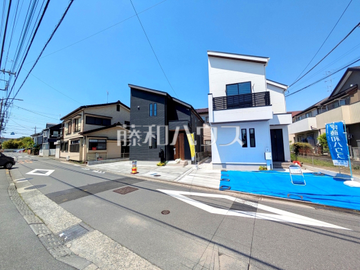 接道状況および現場風景 【府中市南町3丁目】