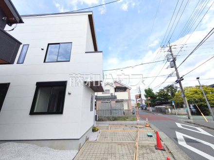 1号棟 接道状況および現場風景 【府中市南町3丁目】/撮影日2026/04/25