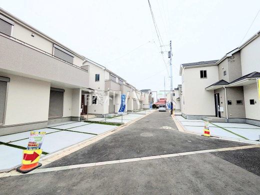 接道状況および現場風景 【府中市日新町3丁目】
