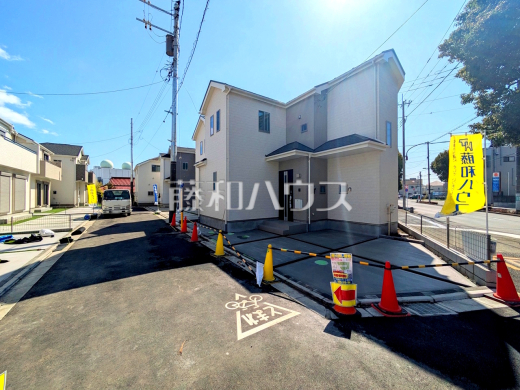 接道状況および現場風景 【府中市日新町3丁目】