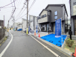 接道状況および現場風景 【日野市大字日野】 接道状況および現場風景 【日野市大字日野】