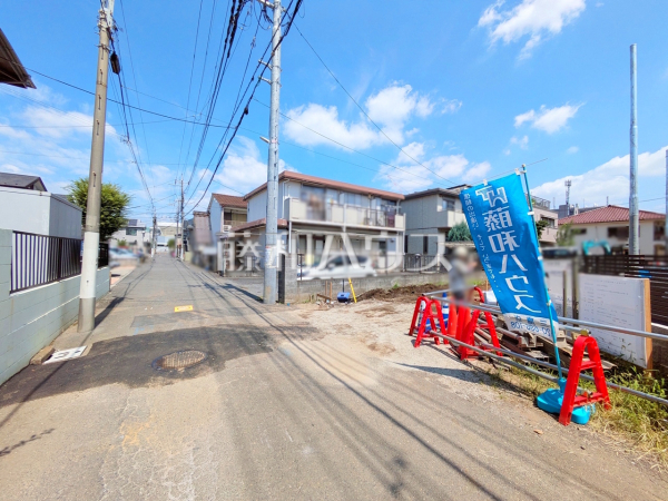 接道状況および現場風景 【小金井市東町4丁目】 接道状況および現場風景 【小金井市東町4丁目】