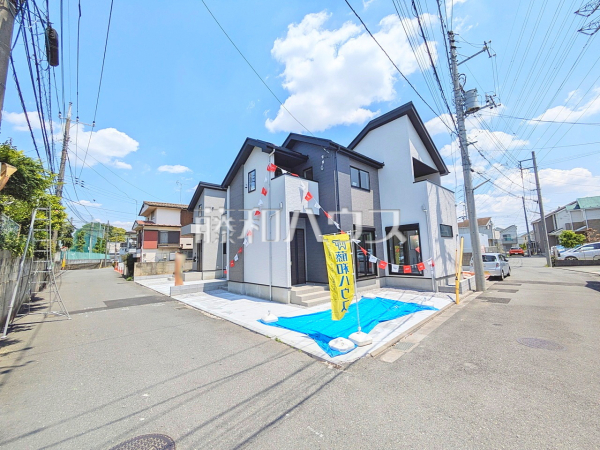 接道状況および現場風景 【調布市緑ケ丘1丁目】 接道状況および現場風景 【調布市緑ケ丘1丁目】