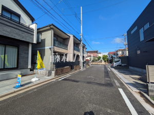 接道状況および現場風景