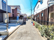 接道状況および現場風景 【杉並区下井草1丁目】 接道状況および現場風景 【杉並区下井草1丁目】