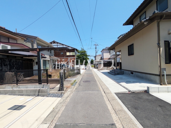 接道状況および現場風景 【名古屋市守山区小幡2丁目】 接道状況および現場風景 【名古屋市守山区小幡2丁目】