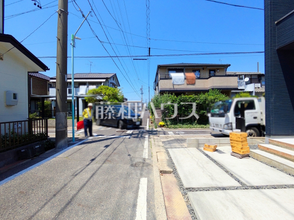 接道状況および現場風景 【名古屋市守山区小幡2丁目】 接道状況および現場風景 【名古屋市守山区小幡2丁目】