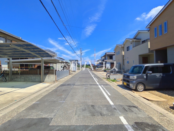 接道状況および現場風景 【春日井市林島町4丁目】 接道状況および現場風景 【春日井市林島町4丁目】