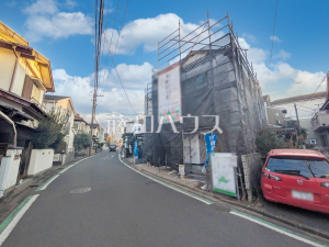 接道状況および現場風景