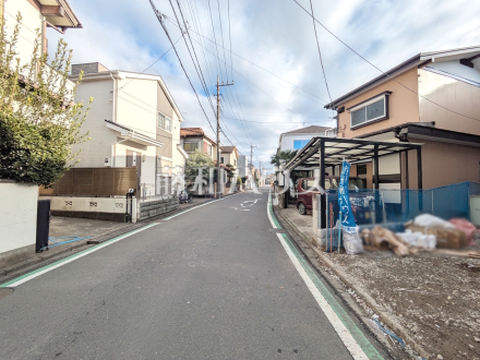 接道状況および現場風景 【新座市道場1丁目】/撮影日2026/02/26