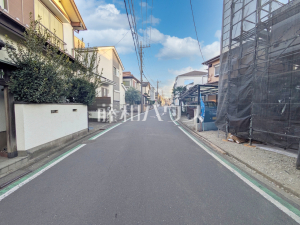 接道状況および現場風景