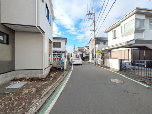 接道状況および現場風景