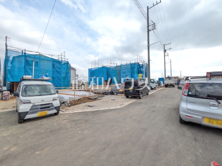 接道状況および現場風景 【小平市小川町2丁目】/撮影日2026/02/24